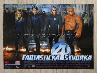 FANTASTICKÁ ČTYŘKA, FOTOSKA FILM USA 1214