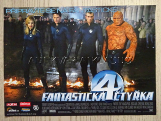 FANTASTICKÁ ČTYŘKA, FOTOSKA FILM USA 1218