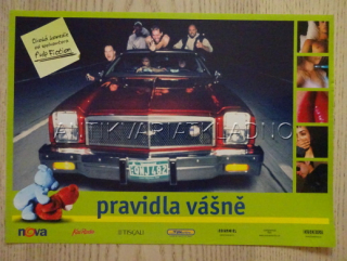 PRAVIDLA VÁŠNĚ, FOTOSKA FILM USA 1783