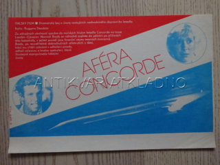AFÉRA CONCORDE, FILMOVÝ LETÁK