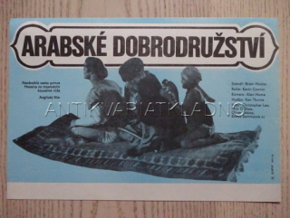 ARABSKÉ DOBRODRUŽSTVÍ, FILMOVÝ LETÁK