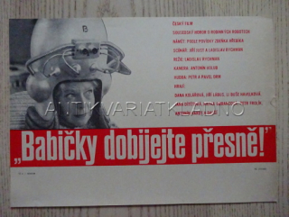 BABIČKY DOBÍJEJTE PŘESNĚ, FILMOVÝ LETÁK