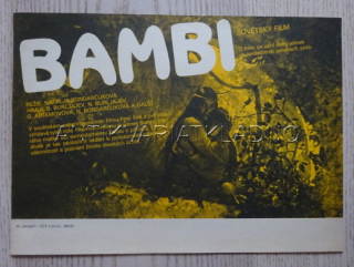 BAMBI, FILMOVÝ LETÁK