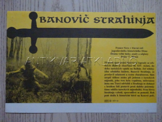 BANOVIČ STRAHINJA, FILMOVÝ LETÁK
