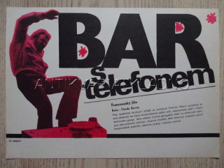 BAR S TELEFONEM, FILMOVÝ LETÁK