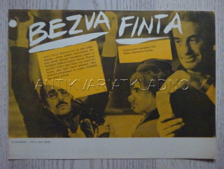 BEZVA FINTA, FILMOVÝ LETÁK