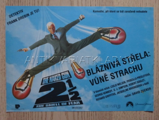 BLÁZNIVÁ STŘELA: VŮNĚ STRACHU, FILMOVÝ LETÁK
