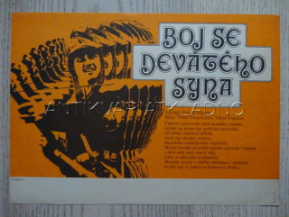 BOJ SE DEVÁTÉHO SYNA, FILMOVÝ LETÁK