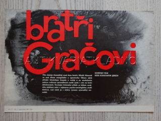 BRATŘI GRAČOVI, FILMOVÝ LETÁK