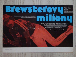BREWSTEROVY MILIÓNY, FILMOVÝ LETÁK