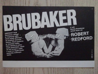 BRUBAKER, FILMOVÝ LETÁK