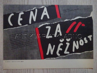 CENA ZA NĚŽNOST, FILMOVÝ LETÁK