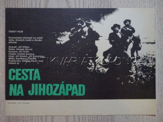 CESTA NA JIHOZÁPAD, FILMOVÝ LETÁK