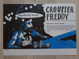 CROUPIER FREDDY, FILMOVÝ LETÁK