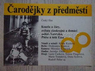 ČARODĚJKY Z PŘEDMĚSTÍ, FILMOVÝ LETÁK