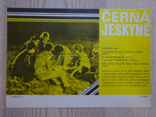 ČERNÁ JESKYNĚ, FILMOVÝ LETÁK