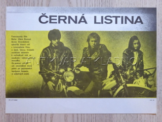 ČERNÁ LISTINA, FILMOVÝ LETÁK