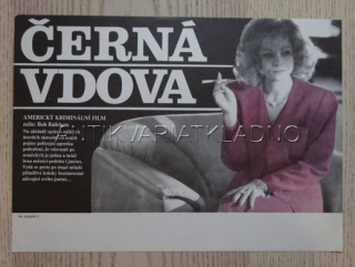 ČERNÁ VDOVA, FILMOVÝ LETÁK