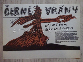 ČERNÉ VRÁNY, FILMOVÝ LETÁK
