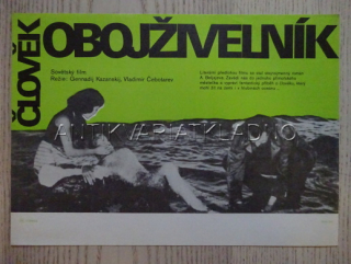 ČLOVĚK OBOJŽIVELNÍK, FILMOVÝ LETÁK