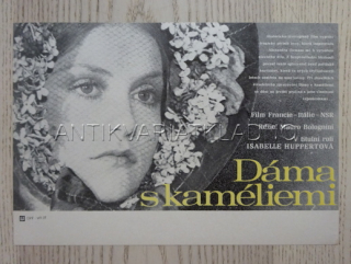 DÁMA S KAMÉLIEMI, FILMOVÝ LETÁK