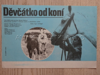 DĚVČÁTKO OD KONÍ, FILMOVÝ LETÁK