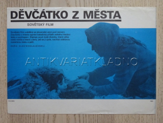 DĚVČÁTKO Z MĚSTA, FILMOVÝ LETÁK
