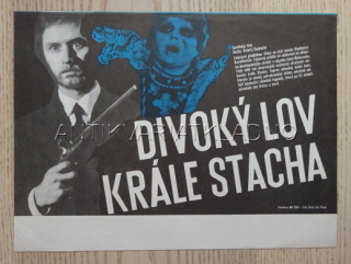DIVOKÝ LOV KRÁLE STACHA, FILMOVÝ LETÁK