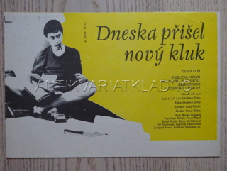 DNESKA PŘIŠEL NOVÝ KLUK, FILMOVÝ LETÁK
