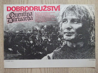 DOBRODRUŽSTVÍ QUENTINA DURWARDA, FILMOVÝ LETÁK