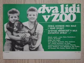 DVA LIDI V ZOO, FILMOVÝ LETÁK