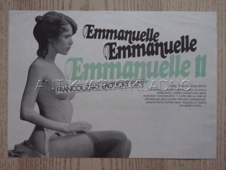 EMMANUELLE II, FILMOVÝ LETÁK