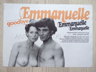EMMANUELLE GOODBYE, FILMOVÝ LETÁK