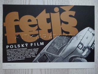 FETIŠ, FILMOVÝ LETÁK