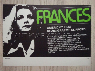 FRANCES, FILMOVÝ LETÁK