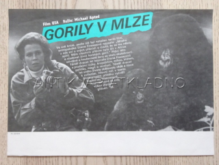 GORILY V MLZE, FILMOVÝ LETÁK