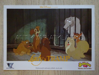 LADY A TRAMP, FOTOSKA FILM DISNEY POHÁDKA 2466