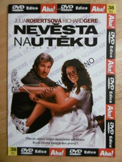 NEVĚSTA NA ÚTĚKU, JULIA ROBERTSOVÁ, RICHARD GERE, DVD FILM