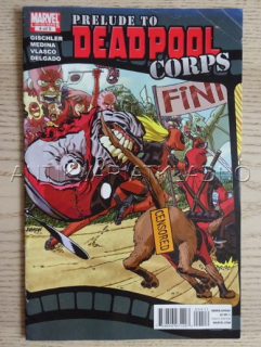 PRELUDE TO DEADPOOL CORPS, KOMIKS MARVEL