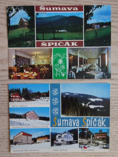ŠUMAVA, ŠPIČÁK, 2 KUSY