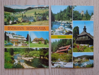 ŠUMAVA, MODRAVA, 2 KUSY