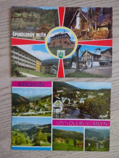 ŠPINLERŮV MLÝN, KRKONOŠE, 2 KUSY