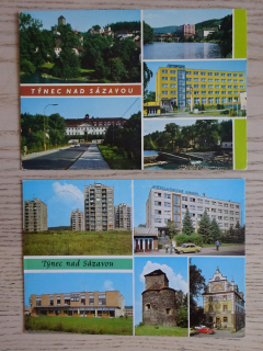 TÝNEC NAD SÁZAVOU, OKRES BENEŠOV, 2 KUSY
