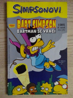 SIMPSONOVI, BART SIMPSON, KOMIKS, 1/2015