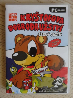 KRYŠTOFOVA DOBRODRUŽSTVÍ, ČESKÝ JAZYK, VZDĚLÁVACÍ PC HRA