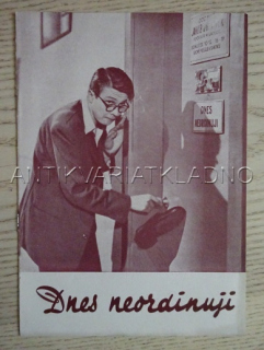 DNES NEORDINUJI, J. PIVEC, FILMOVÝ PROGRAM 120