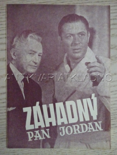 ZÁHADNÝ PAN JORDAN, R. MONTGOMERY, FILMOVÝ PROGRAM 134