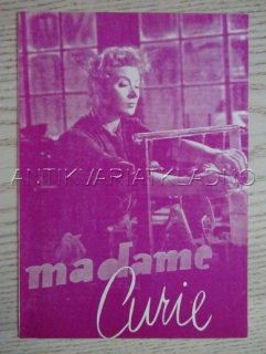 MADAME CURIE, G. GARSON, FILMOVÝ PROGRAM 158