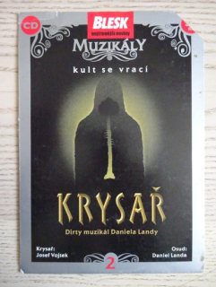 KRYSAŘ, BLESK MUZIKÁLY, CD HUDBA