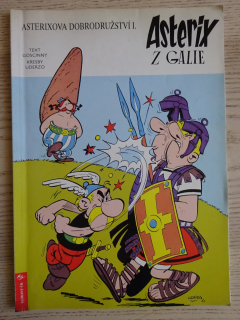 ASTERIX Z GALIE, ASTERIXOVA DOBRODRUŽSTVÍ I., KOMIKS, UDERZO